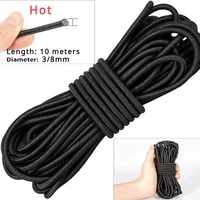 Round Elastic Belt Home Art Rubber Belt DIY Sewing 3mm/4mm/5mm/6mm/8mm Bungee Jumping Elastics Rope Bands Band Cord Apparel Arts