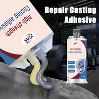 AB Casting Repair Glue High Temperature Resistant Liquid High Strength AB Glue Strong Metal Repair Glue Cold Welding Glue Magic Plastic Repair Industrial Repair Agent AB Glue Sealant.