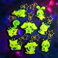 GNARPTEEZ Keychains Unisex Fashionable Lanyard Key Holder Accessory