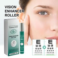 3pcs Vision Enhance Massage Roller Reduce Dryness Fatigue Eye Clarity Enhance Roller 8ml Vision Enhance Roller Eye Roller Serum