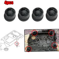 4Pcs Engine Cover Grommet Rubber Buffer Bumper Grommet Mounting Stop Jounce Bush Protective For Audi VW Polo Passat CC Touareg