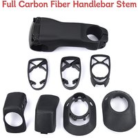 T800 Full Carbon Fiber Handlebar Stem with Internal Cable Road Bike Handlebar Stem 70mm-130mm Mountain Bike Cycling Part
