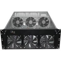 4U 6 Gpu Case 8 Gpu Case Server Rack Mount Chassis With 6 Fans Atx Power Supply Case 8GPU