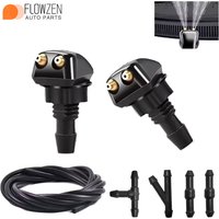Fits Most Car Models Car Dual Holes Washer Nozzle Wiper Water Spray Jet Car Windshield Wiper Washer Spray Nozzle