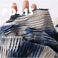 Soft Mercerized Crushed Pleated Fabric for Fashion Bag Dress Pants Clothing Design Diy Cloth By The Meter Sewing Material