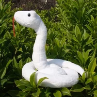 Cosplay Costume 2026 Yaiba Iguro Obanai White Snake Plush Toy Halloween Carnival Cosplay Prop Accessories
