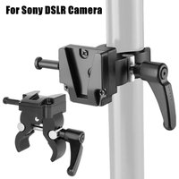 Hotsale Camera Super Clamp With Universal V-Lock Mount Quick Release Adapter For Sony DSLR Camera Battery Photo Studio Accessory
