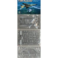 HobbyBoss 80332 1/48 Scale US F105 F105D F-105D Thunderchief Fighter Plane Aircraft Plastic Assembly Model Building Kit