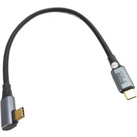 90 Degree Type-C To USB C Cable 100W USB 4.0 Type C Data Wire PD Fast Charging Cable Charger Right Angle 30cm 8k 60hz