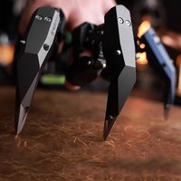 Creative High-quality Outdoor EDC Portable Titanium Alloy Hand Assembled Mechanical Claw Cosplay Prop Tool