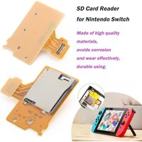 1/2/5/10pcs SD Card Reader for Nintend Switch Game Console SD Card Board Module Replacement SD TF Card Slot Socket Board