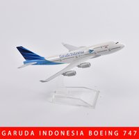 JASON TUTU 1/400 Scale Diecast Metal Garuda Indonesia Boeing 747 A330 Aircraft Model 16CM Miniature Authentic Collecti Gift