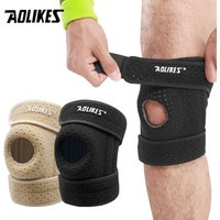 AOLIKES 1PC Knee Brace With Side Stabilizers & Patella Gel Pads for Knee Pain Support for Knee Pad for Running,Workout,Arthritis