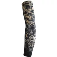 AliExpress NONE 8PCS Tattoo Sleeves Sun Protection Unisex Summer Cycling Sun Protection Arm Covers Beach Driving Breathable Elastic Sleeves