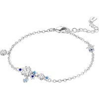 CYCUFF S925 Sterling Silver Blue Star River Bracelet Chain Link Women Bracelet Jewelry Party Trendy Anniversary Gifts