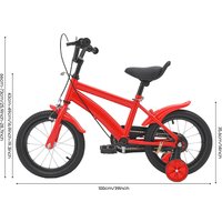 14'' Children's Bicycle with Training Wheel, Children's Learning Bicycle, Children's Bicycle for Beginners