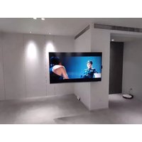 32-85inch motorized Electric swing arm Full motion TV wall mount smart remote control swivel arms TV wall bracket