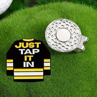 Happy Gilmore Golf Ball Marker Magnetic Hat Clip, Funny Golf Gifts Durable Golf Accessories for Men Women Golfers