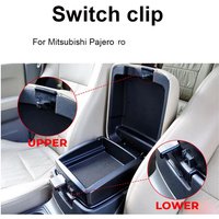 New For Mitsubishi Pajero V73W V93W V97W V63W V87W V87W V98W Armrest Box Buckle Armrest Box Cover Locking Clip MR532555 MR532556