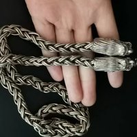 Old Tibetan Silver Inlaid Faucet Necklace Fashion Vintage Personality Jewelry Exquisite Workmanship Men Women Couple Gift