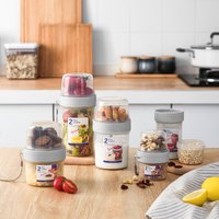 Breakfast Oatmeal Yogurt Salad Sealed Box Fruit Snack Sealed Jar Portable Food Seal Container Fresh-keeping Bento Lunch Box