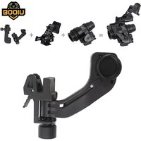 BOOIU J Arm Quick Night Vision Stand Helmet Stand Adapter J Arm GpNVG18 PVS14 Night Vision Mount Adapter Helmet Accessories
