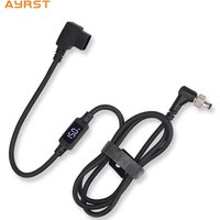 D-TAP to DC Power Cable DTap Male to 5.5x2.5mm DC Monitor Supply Cable Power Wire with Lock for Bmcc Bmpc