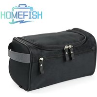 HOMEFISH Outdoor Business Trip Men's Portable Travel Toiletry Bag Set, Large-Capacity Cosmetic Bag, Organizer Bag, Bath Bag