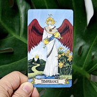 78 Pcs Colorful Tarot Cards Based on Rider Waite System Secret Mirror Tarot Deck 10.3*6cm