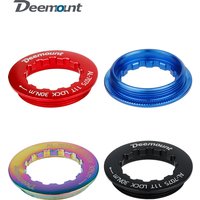 AliExpress DEEMOUNT Deemount Bicycle Cassette Sprocket Lockring 8s 9s 10s 11s aluminum Flywheel Cover Threaded Fixing Ring 11T MTB Road Bike Parts