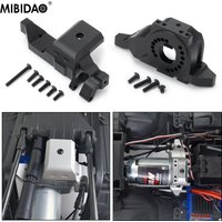 MIBIDAO Aluminum Heat Sink Motor Mount Base Gearbox Radiator For 1/10 TRX-4 TRX4 Defender RC Crawler Upgrade Parts