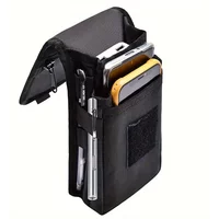 2026 new 6.3 Inch Multi-Functional Mobile Phone Bag Oxford Fabric Pocket Cell Phone Belt Pouch Case Men's Outdoor Bag