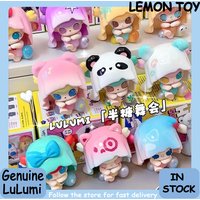 Genuine Lulumi Half Sugar Ball Series Mini Blind Box Cute Action Figure Collection Desktop Ornament Fashion Trend Surprise Gift