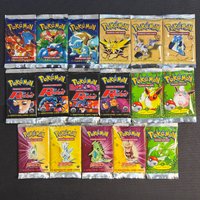 PKM Classic Series Booster Pack Collection Card Neo Deatiny/Base Set/Team Rocket/Fossil/Jungle BOOSTER 11PCS/PACK Seal Ptcg Card