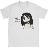 I Draw Oh I Hate This Osaka Manga Panel Funny Azumanga Daioh Meme Men T Shirt Funny O Neck T-Shirts Pure Cotton Adult Tops