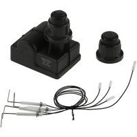 AA-Batterie-Druckknopf-BBQ-Zünder mit 4 Elektroden-Zünder-Draht, passend für Blackstone 28 Zoll Propan-Grill-Zünder-Set