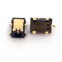 DC-058-1.3 Power socket DC power speaker interface five pin patch DC power mother socket square DC connector 3.5*1.35 DC-045