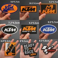 Motorcycle Logo Embroidered Cloth Stickers Clothing Hole Patch Decal And Loop For KTM RC Duke 690 790 890 990 1090 1190 1290 ADV