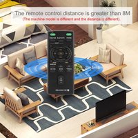Remote Control For Sound Bar Remote Control Replacement RM-ANU192 Remote Control For Sony Sound Bar SACT60BT HTCT60BT SSWCT60