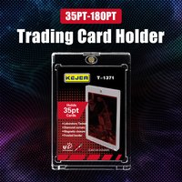 35-180PT Magnetic Card Holders For PTCG Trading Card, 100PT 130PT 180PT Case For Sports Material Jersey Thick Cards