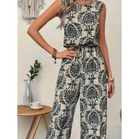 Ladies Fashion Elegant Print One-Piece Dress Elegant Style Print Design Single-Piece Women's Dress