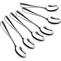 12/6/1Pieces Of Espresso Spoon, 4.7 Inch Stainless Steel Mini Coffee Spoon Dessert Spoon