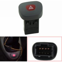 New 8 Pins Emergency Hazard Switch for Renault Clio II Megane I Classic 7700421820