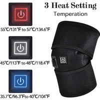 Electric Heating Pads for Arthritis Knee Pain Relief Infrared Heated Therapy Recovery Elbow Knee Pad Brace Health Care USB Cable