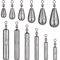 Fishing Accessories Leaded Jig Head 3.5g 5g 7g 10g 14g 20g Pendant Plumb Pendant Lead Sinkers Fishing Sinker For Drop Shot Lure