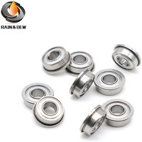 10PCS F686ZZ 6X13X5 Flange Ball Bearing ABEC-7 MF52ZZ 2X5X2.5 MF63ZZ MF74ZZ MF83ZZ MF95ZZ MF104ZZ MF115ZZ MF128ZZ F604ZZ F623ZZ