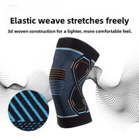 Four-way Elastic Knitted Compression Knee Pads Wholesale Stretch Protection Knee Sports Protection