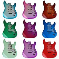 ST Electric Guitar Body Paulownia Wood Gloss Finish Electric Guitar Replacement Body