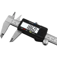New Stainless Steel Digital Caliper 6" 150mm Measuring Tool Vernier Calipers Ruler Messschieber Paquimetro Measuring Instrument