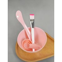 6Pcs Facial Mask Tool Set – Plastic Mixing Bowl with Spoon Face Mask Applicator Stick & Spatula Kit for Spa Skincare Salon Home